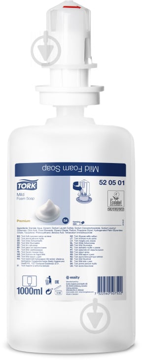 Tork Premium мило-піна ультрам'яке (косметичне), 1000 мл., S4